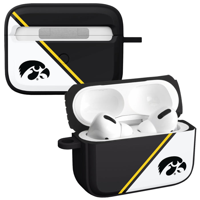 Iowa Hawkeyes HDX Champion Series Apple AirPods Pro 1 & 2 Case Cover