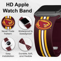 Iowa State Cyclones HD Apple Watch Band