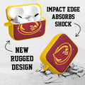 Iowa State Cyclones HDX AirPods Pro 1 & 2 Case Cover