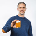 Minimalist Wallet with RFID protection - Natural