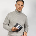 Compact Bifold with RFID protection - Black
