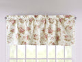 DaDa Bedding Dainty Floral Garden Pastel Roses Cottage Window Curtain Valance - 18" x 52" (3036)