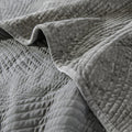 Tache Plush Dreams Dark Taupe Chocolate Waves Velvet Quilt Set (JHW-852BR)