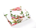 DaDa Bedding Pink Romantic Roses Floral Duvet Cover Set