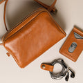 Leather Fanny Pack - Natural