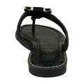 Women's Jovie Black Thong Flat Sandals