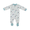 Chickpea Baby Boys French Terry Printed Coverall