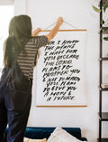 Poster: For I know the plans..