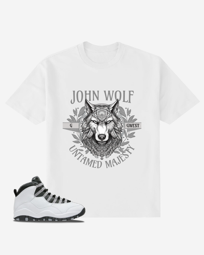 G West John Wolf Oversized T-Shirt Mens