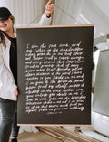 Large Poster: I am the true vine
