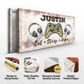 Eat Sleep Game Sign