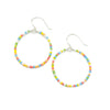Kaleidoscope silver earrings