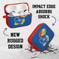 Kansas Jayhawks HDX AirPods Pro 1 & 2 Case Cover