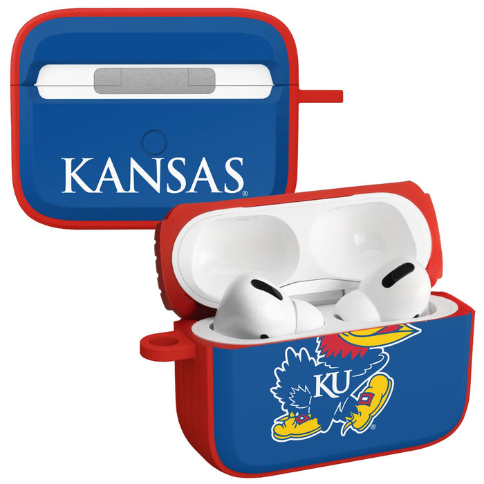 Kansas Jayhawks HDX AirPods Pro 1 & 2 Case Cover