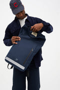 Roll Reflective Backpack Navy