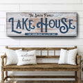 Personalized Lake House Sign III