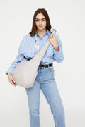 Biwa Puffy Bag Fossil