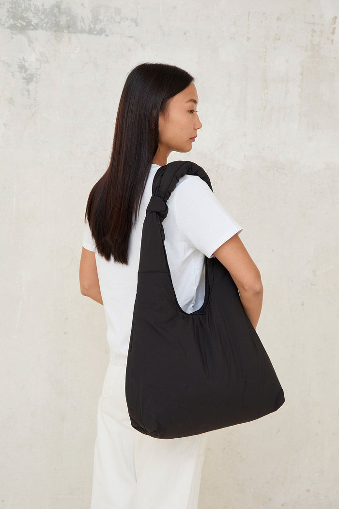 Biwa Puffy Bag Black