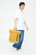 Roll Reflective Backpack Mustard