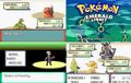 Pokemon Emerald Legacy GBA Pokemon ROM Hack Video Game Boy Advance