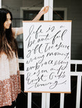 Poster: Life Is A Beautiful Gift