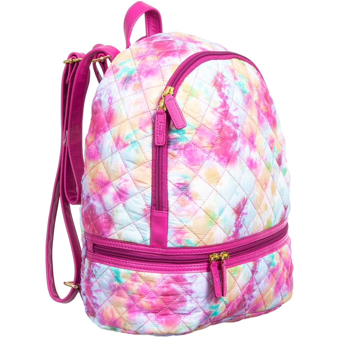 Alyssa Lightweight Quilted Nylon Backpack Purse