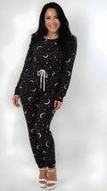 Aqua Sleep Printed Peachy Lounge Set