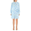 Lucy Paris Womens Nikole Floral Mini Fit and Flare Dress, Size Medium