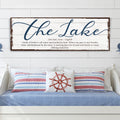The Definition Of Lake Sign
