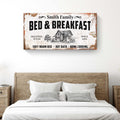Bed and Breakfast Sign