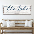 The Definition Of Lake Sign