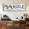 Personalized Mercantile Sign