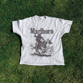 'Rugged' Vintage White T-shirt