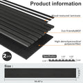 MDF Acoustic Slat Wood Wall Panels