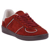 Women's Milan Chocolate Suede Lace Up Sneaker