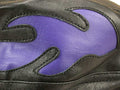 Leather Head Scarf With Flames - Stylish & Durable