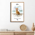 Pet Memorial Rainbow Bridge Sign