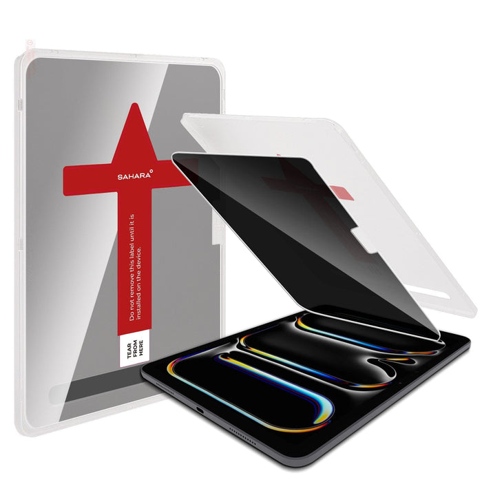 iPad Pro 13-inch (M4 2024 / M5 2025) Screen Protector - Ultra-Strong+ Tempered Privacy Glass | ZeroDamage