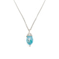 Silver Birthstone necklace