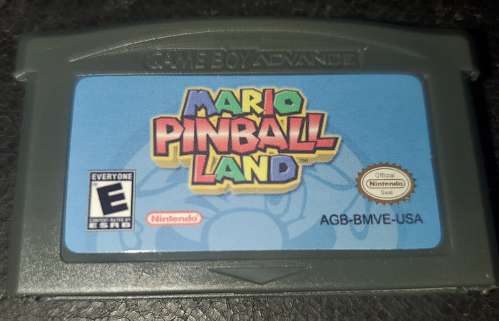Mario Pinball Land GBA Video Game Cartridge Game Boy Advance 2004
