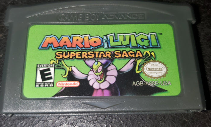 Mario and Luigi Superstar Saga GBA Video Game Boy Advance 2003
