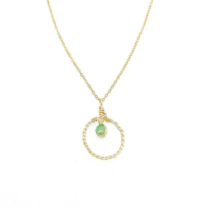 Matcha necklace
