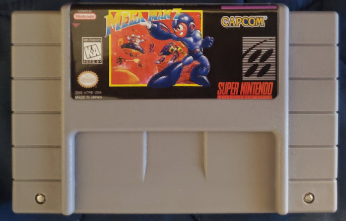 Mega Man 7 SNES Video Game Cartridge Super Nintendo