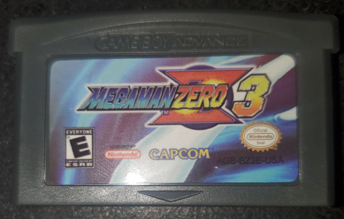 Mega Man Zero 3 GBA Video Game Cartridge Game Boy Advance 2004