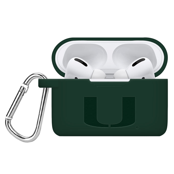 Miami Hurricanes Engraved AirPods Pro 1 & 2 Case Cover