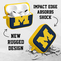 Michigan Wolverines HDX AirPods Pro 1 & 2 Case Cover