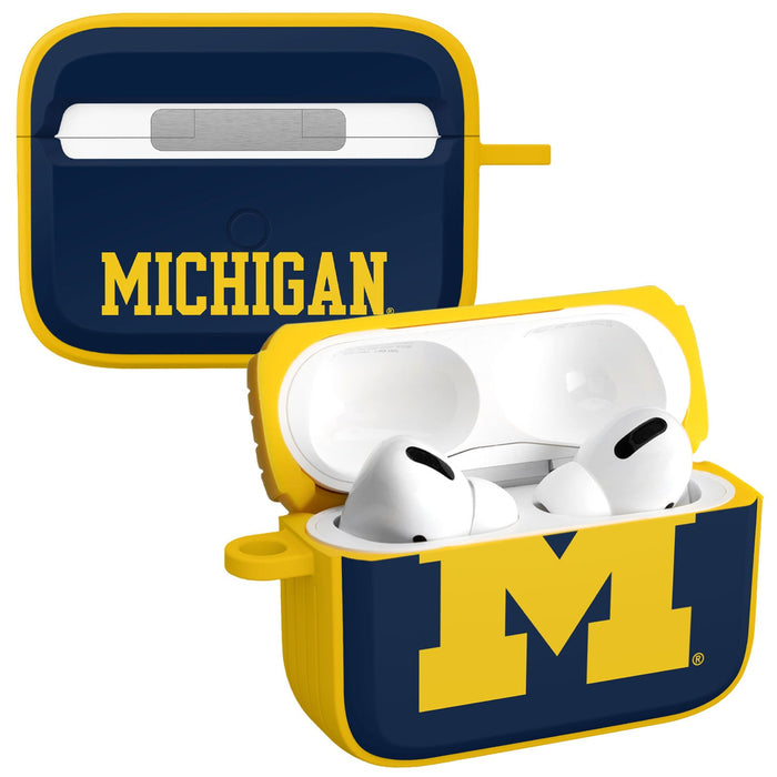 Michigan Wolverines HDX AirPods Pro 1 & 2 Case Cover