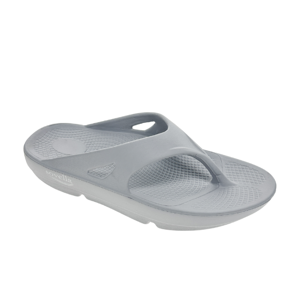 Sovella Active Recovery Sandals Women's PF Thong Light Grey