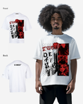 G WEST DEATH OVERSIZED T-Shirt Mens