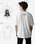G WEST Silent Gaze Oversized T-Shirt Mens